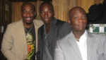 The Two Eddies…and Tameka Eddie Nestor, Eddie Kadi and Tameka Empson at the Urban Synergy Professionals Auction.