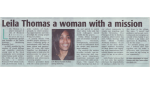 Urban Synergy's own Leila Thomas talks to The Voice about founding the organization