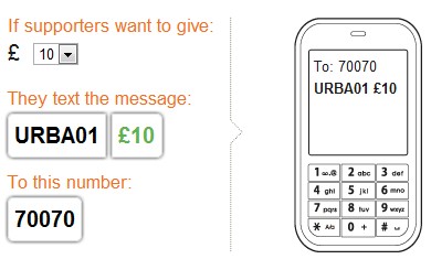 JustTextGiving