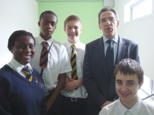 St Matthew Academy visit