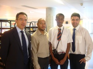 St Matthew Academy visit